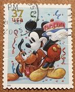 Disney Mickey & Pluto Stamp 2005 - 37 cent USA, Verzamelen, Disney, Overige typen, Mickey Mouse, Gebruikt, Ophalen of Verzenden
