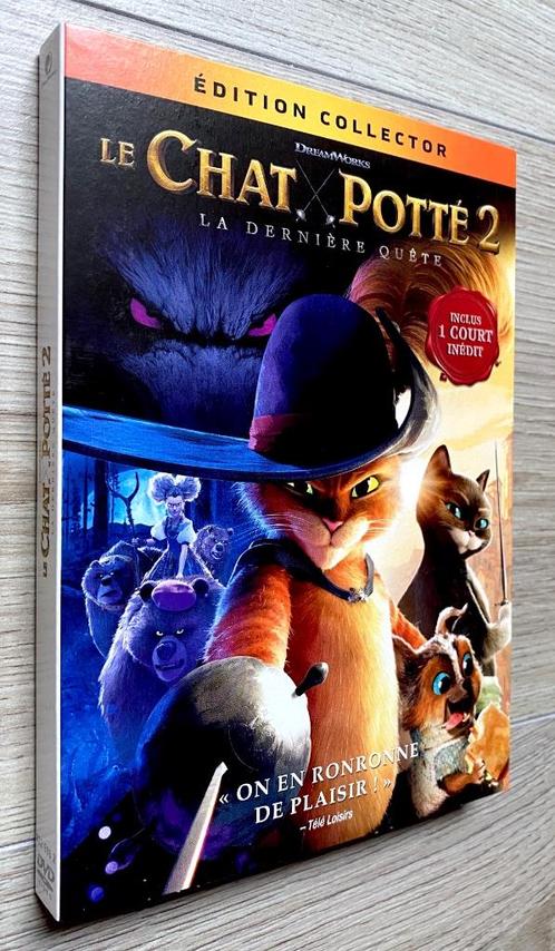 LE CHAT POTTÉ 2 - La Dernière Quête (Collector) / Comme Neuf, CD & DVD, DVD | Films d'animation & Dessins animés, Comme neuf, Américain