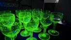 Art deco
Uranium glas wijn glas 12stuk, Ophalen of Verzenden