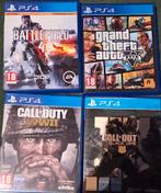 4 jeux PS4, Consoles de jeu & Jeux vidéo, Jeux | Sony PlayStation Vita, 1 joueur, À partir de 18 ans, Aventure et Action, Comme neuf