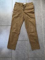 Kaki groen met rits en knop- maat 36, Kleding | Dames, Broeken en Pantalons, Ophalen of Verzenden, Maat 36 (S), Lang, L.O.G.G.