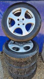 PT_001 Aluminum Velgen Inter Action + Michelin M+S 185/65R15, Auto-onderdelen, Banden en Velgen, Ophalen, Gebruikt, 15 inch, Velg(en)