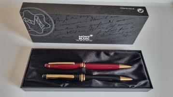 Stylo bic + porte mine Mont Blanc disponible aux enchères