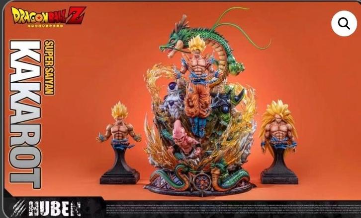 Dragon Ball Huben Studio Goku Resine 1/6 EX, Collections, Statues & Figurines, Comme neuf, Enlèvement