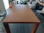 Eetkamertafel notenhout 100cmx180cmx77cm, Huis en Inrichting, Ophalen, Gebruikt, 100 tot 150 cm, Vijf personen of meer