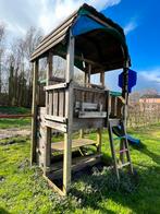 Speelhuis Jungle Gym, type Jungle Barn, Kinderen en Baby's, Speelgoed | Buiten | Speeltoestellen, Ophalen, Gebruikt, Glijbaan