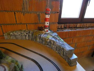 Diorama Vuurtoren rood, Enlèvement, Diorama
