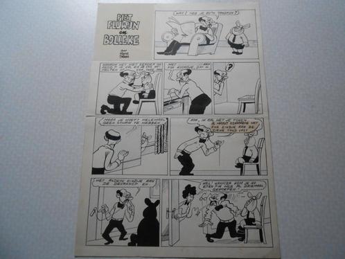 Piet fluwijn en bolleke originele plaat jaren 50., Boeken, Stripverhalen, Zo goed als nieuw, Ophalen of Verzenden