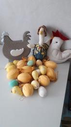 Paasdecoratie, figuurtjes en eieren., Divers, Pâques, Enlèvement