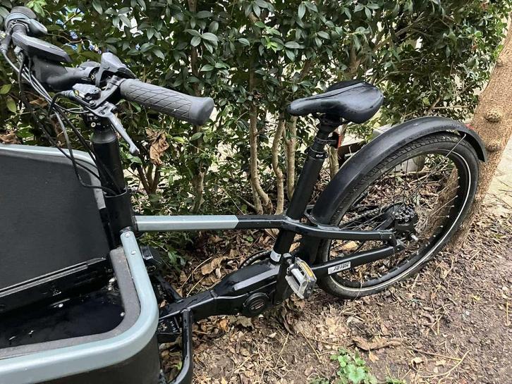 Cube bakfiets - TOPSTAAT - SLECHTS 32,5 KM, Fietsen en Brommers, Fietsen | Bakfietsen, Gebruikt, Goederen, Elektrisch, Ophalen