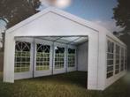 Partytent 4x8m semi professioneel, Ophalen, Gebruikt, Partytent, 4 tot 6 meter