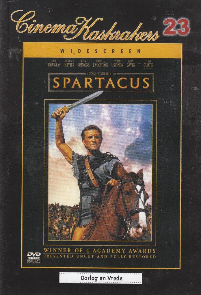 Stanley Kubricks SPARTACUS  op DVD, Cd's en Dvd's, Dvd's | Klassiekers, Actie en Avontuur, 1960 tot 1980, Verzenden