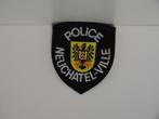 police neuchatel-ville politie patch badge écusson, Emblème ou Badge, Autres, Enlèvement ou Envoi