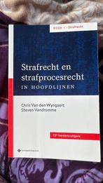 Strafrecht en strafprocesrecht in hoofdlijnen. Deel 1: Straf, Boeken, Ophalen, Van den Wyngaert