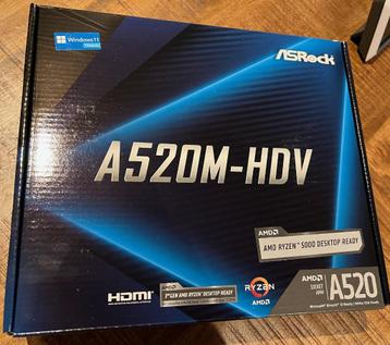 MAINBOARD ASROCK A520M-HDV AM socket beschikbaar voor biedingen