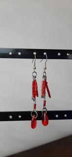 oorringen handgemaakt, Handtassen en Accessoires, Oorbellen, Hangers, Nieuw, Ophalen of Verzenden, Glas