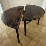 Antieke halvemaantafel, begin 19e eeuw, Shanghai, 140x78 cm, Antiek en Kunst, Ophalen