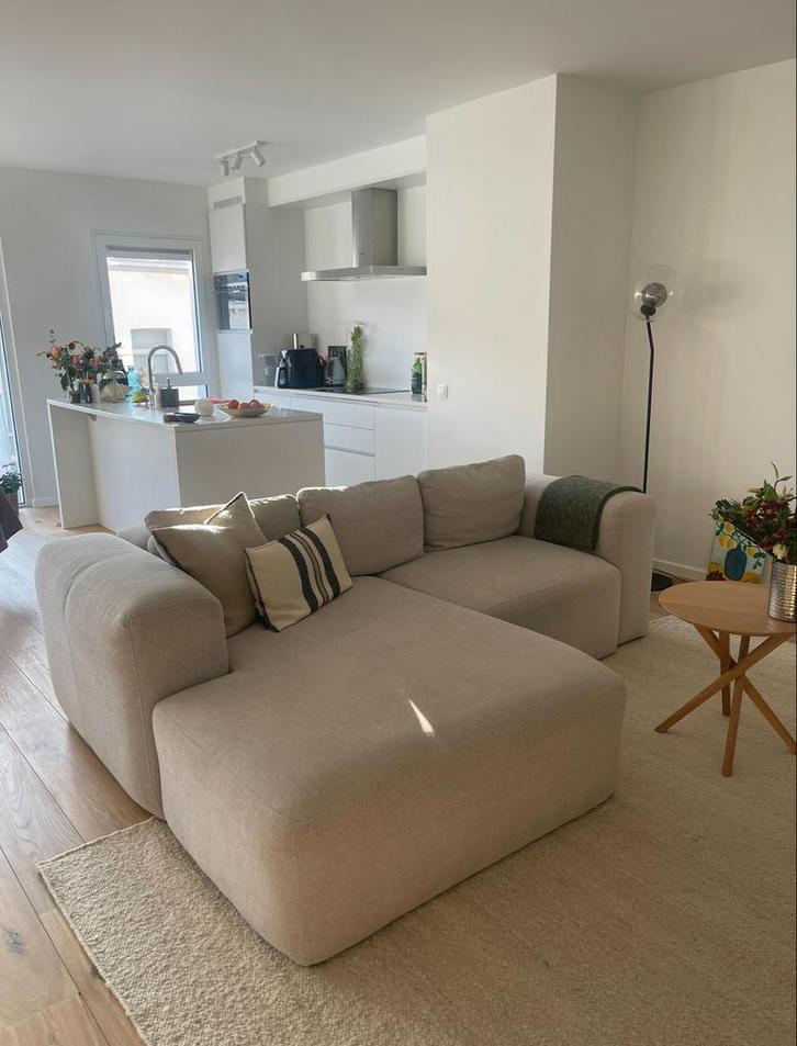 Kave Home zetel (sofa) te koop in Antwerpen, Huis en Inrichting, Zetels | Zetels en Chaises Longues, Zo goed als nieuw, Ophalen