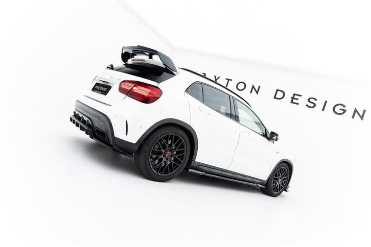 Maxton Design Mercedes GLA 45 AMG Facelift Side Skirts Diffu, Auto diversen, Tuning en Styling, Verzenden