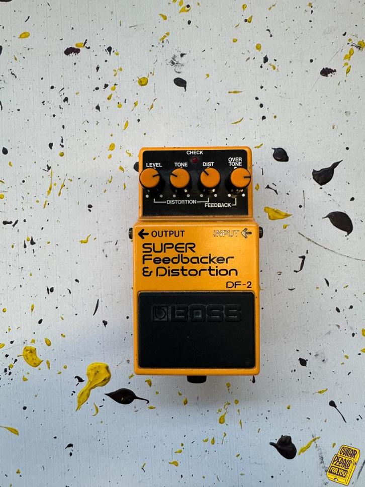 Boss DF-2 Super Feedbacker et Distortion des années 1980 ME, Musique & Instruments, Effets, Utilisé, Distortion, Overdrive ou Fuzz
