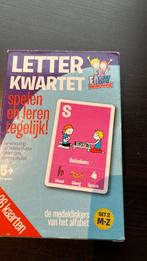 Letterkwartet 5+, Hobby en Vrije tijd, Gezelschapsspellen | Kaartspellen, Ophalen, Zo goed als nieuw