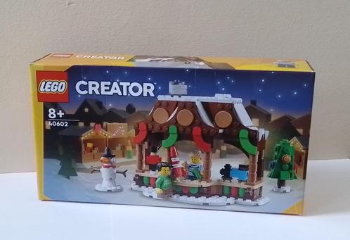 Lego Christmas - Winter Market Stall (40602), Kinderen en Baby's, Speelgoed | Duplo en Lego, Nieuw, Lego, Complete set, Ophalen of Verzenden