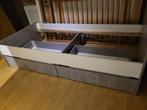 bed betonlook 1 persoon, Huis en Inrichting, Ophalen, 90 cm, Eenpersoons, Zo goed als nieuw
