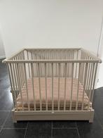 Parc bébé bois Pericles, Enfants & Bébés, Enlèvement, Utilisé, Rectangulaire, Réglable en hauteur