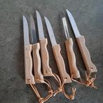 6 steakmessen, Huis en Inrichting, Keuken | Bestek, Ophalen of Verzenden, Nieuw, Inox of Chroom, Bestekset