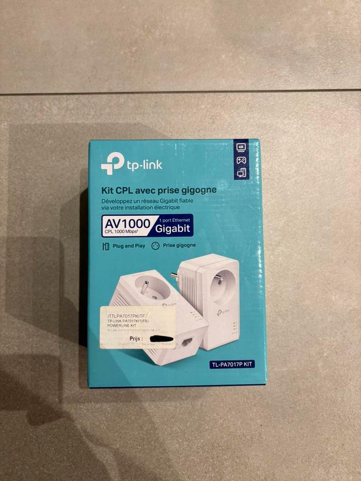 TP-Link TL-PA7017PKIT(FR), Computers en Software, Netwerk switches, Nieuw, Ophalen of Verzenden
