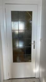 Binnendeur met glas in, Ophalen, Gebruikt, Glas, Binnendeur