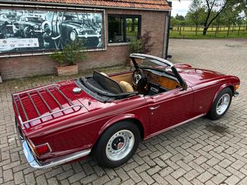 Triumph TR6 Carmine Red,1972 beschikbaar voor biedingen