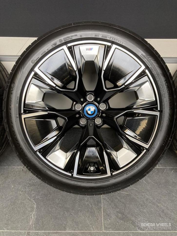 20” originele BMW IX3 G08 velgen + banden 890M 5x112  791626, Auto-onderdelen, Banden en Velgen, Banden en Velgen, Zomerbanden