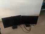Dubbele monitor met arm, Computers en Software, Monitoren, Ophalen