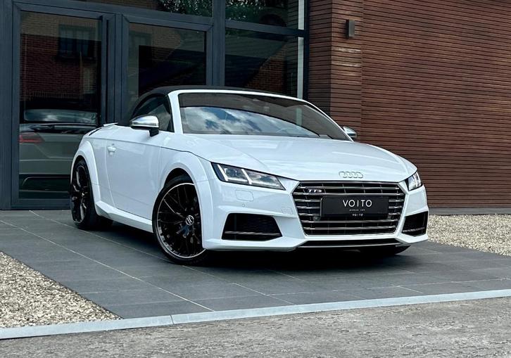 Audi TTS Roadster 2.0TFSI Quattro S tronic B&O/RS SEATS/MTRX, Auto's, Audi, Bedrijf, Te koop, TT, 4x4, ABS, Adaptieve lichten