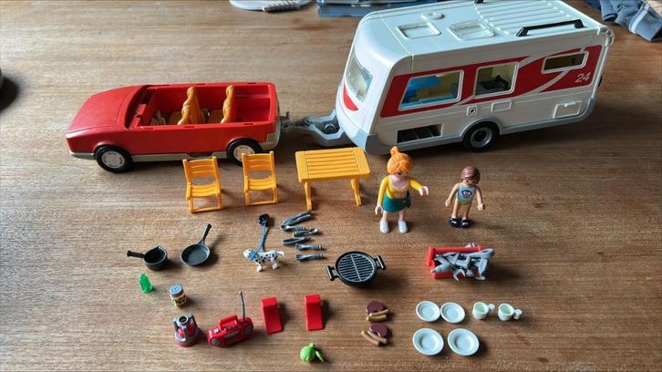 caravan playmobil 3249, Kinderen en Baby's, Speelgoed | Playmobil, Gebruikt, Los Playmobil, Ophalen of Verzenden