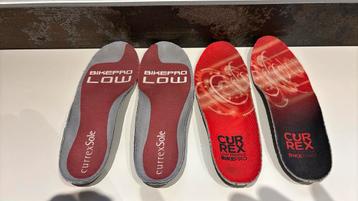 Inlegzolen fietsschoenen Currex(voor meer power) beschikbaar voor biedingen