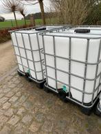 IBC 1000 liter met grote vulopening, Comme neuf, Synthétique, Enlèvement ou Envoi