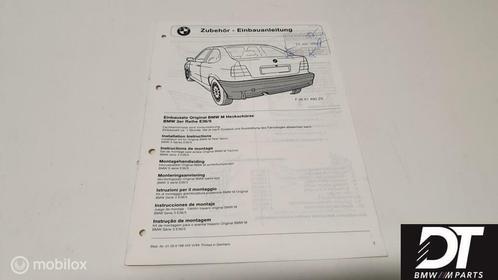 BMW E36 M techniek achterbumper handleiding EBA 9788445, Auto-onderdelen, Overige Auto-onderdelen, Gebruikt, Ophalen of Verzenden