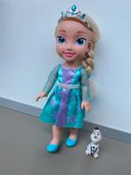 Pop Elsa + Olaf Frozen Disney, Kinderen en Baby's, Speelgoed | Poppen, Overige typen, Ophalen of Verzenden, Zo goed als nieuw
