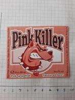 Bieretiket Pink Killer, Verzamelen, Biermerken, Zo goed als nieuw, Ophalen
