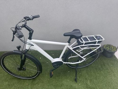 Elektrische herenfiets met 685 km, Fietsen en Brommers, Elektrische fietsen, Zo goed als nieuw, Ophalen