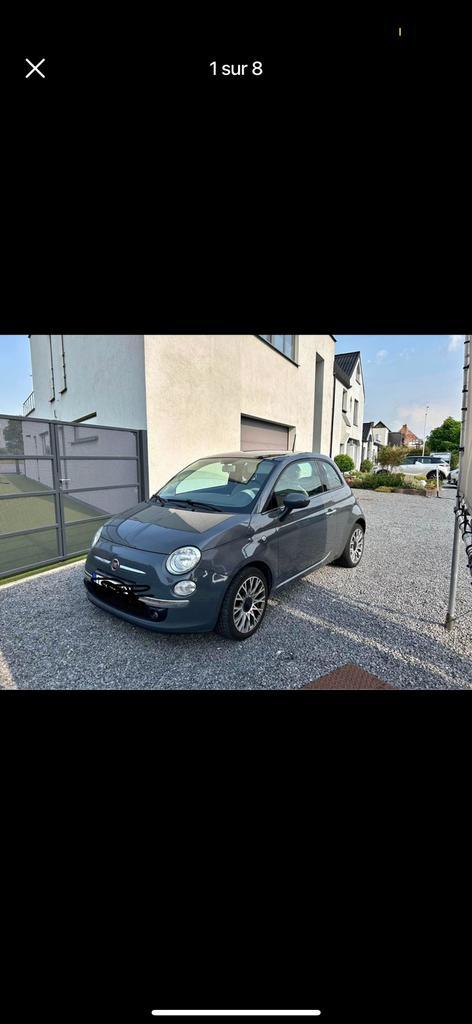 Fiat 500, Auto's, Fiat, Particulier, Benzine, 3 deurs, Zilver of Grijs