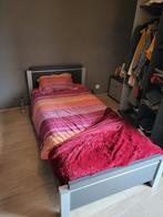 Chambre complète à vendre (pour 1 personne), Ophalen, Zo goed als nieuw, Eenpersoons, Sobre, anthracite et gris clair