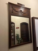 grote zware spiegel met massief houten lijst, 100 tot 150 cm, 150 tot 200 cm, Rechthoekig, Ophalen