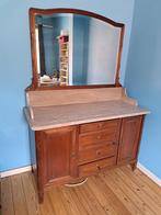 Antiek dressoir met spiegel, Antiek en Kunst, Ophalen