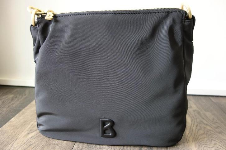Sac toile noir "BOGNER" Envoi compris, Handtassen en Accessoires, Tassen | Damestassen, Nieuw, Zwart, Verzenden