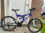 Jongensfiets MTB full suspension Muddyfox, Fietsen en Brommers, Fietsen | Jongens, Ophalen, 24 inch, Versnellingen, Zo goed als nieuw