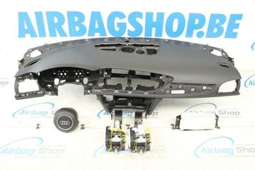 Airbag set Dashboard zwart grote gordel Audi A6 4G 2011 2018