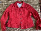 Kort rood jasje s.Oliver, Kleding | Dames, Jasjes, Kostuums en Pakken, Ophalen, Maat 42/44 (L), Gedragen, Rood